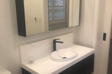 Wahroonga bathroom renovation by Outlook Building